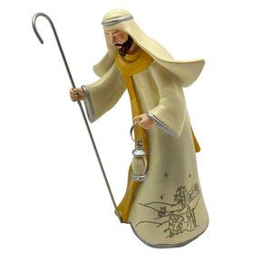 Hawthorne Village Silver Blessings Nativity Christmas Tree Collection JOSEPH